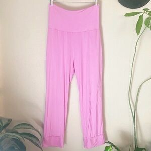 HATCH Maternity Over/Under Easy Pant Loungwear in Orchid Mauve Pink M